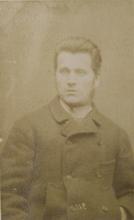 Eduard Tröster. Fotto 1884. © Polizeidirektion Wien, Archiv, Zl 7032/9345 S. B.