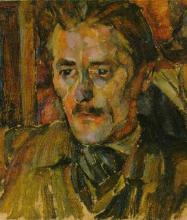 Egge Sturm-Skrla. Ausschnitt aus einem Selbstpoträt