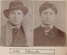 Emil Szittya. © Staatsarchiv Hamburg, Signatur 331-3-1063: Sammlung von Fotos von Anarchisten für das »Anarchisten-Album«