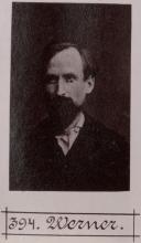 Emil Werner. © Staatsarchiv Hamburg, Signatur 331-3-1063: Sammlung von Fotos von Anarchisten für das »Anarchisten-Album«