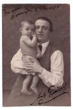 Ernst Friedrich mit Heidi Spee. Foto 1919 im Archiv für die Geschichte der Soziologie in Österreich, Universität Graz, Nachlass Leopold Spitzegger