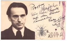 Ernst Friedrich. Foto 1952 im Archiv für die Geschichte der Soziologie in Österreich, Universität Graz, Nachlass Leopold Spitzegger