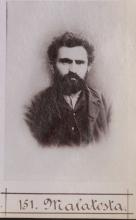 Errico Malatesta. © Staatsarchiv Hamburg, Signatur 331-3-1063: Sammlung von Fotos von Anarchisten für das »Anarchisten-Album«