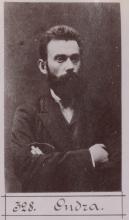 Johann Ondra. © Staatsarchiv Hamburg, Signatur 331-3-1063: Sammlung von Fotos von Anarchisten für das »Anarchisten-Album«