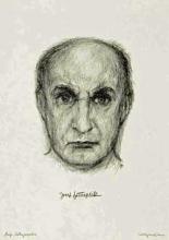 Josef Humplik. Gezeichnet von Hildegard Jone (1891–1963)