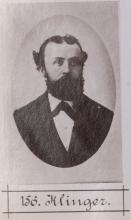 Josef Klinger. © Staatsarchiv Hamburg, Signatur 331-3-1063: Sammlung von Fotos von Anarchisten für das »Anarchisten-Album«