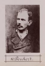 Josef Peukert. © Staatsarchiv Hamburg, Signatur 331-3-1063: Sammlung von Fotos von Anarchisten für das »Anarchisten-Album«