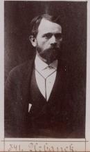 Karl Urbanek. © Staatsarchiv Hamburg, Signatur 331-3-1063: Sammlung von Fotos von Anarchisten für das »Anarchisten-Album«