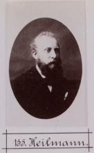 Ludwig Heilmann. © Staatsarchiv Hamburg, Signatur 331-3-1063: Sammlung von Fotos von Anarchisten für das »Anarchisten-Album«