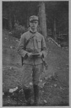 Rudolf Bernreiter. Foto in: Soldaten-Zeitung (Im Felde [Bozen]), 2. Jg., Nr. 26 (3. Dezember 1916), S. 10