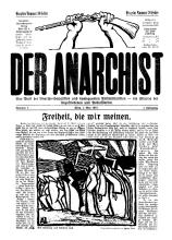 Der Anarchist Wien Nr. 1 1919