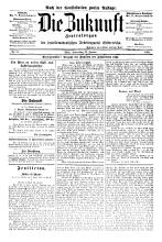 Die Zukunft Nr. 55 12. Jänner 1882