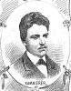 Anton Kammerer. Zeichnung in »Morgen-Post« (Wien) vom 6. April 1884