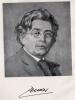 Ernst Viktor Zenker, Buchdruck nach Radierung von Emma Löwenstamm (1879–1941): in Ernst Viktor Zenker: Ein Mann im sterbenden Österreich. Erinnerungen aus meinem Leben. Reichenberg: Sudetendeutscher Verlag Franz Kraus 1935, vor dem Titelblatt